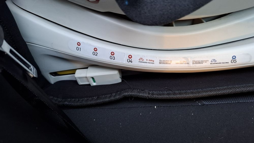 Столче за автомобил - въртящо CANGAROO