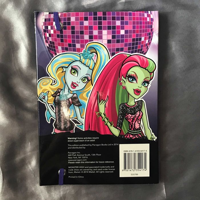 Оригинальная книга-журнал Monster high