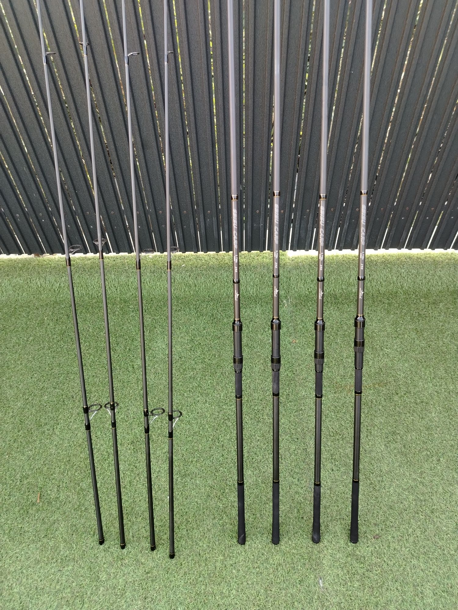 SET 4 Lansete EastShark EBISU CARP 3.90 m 3.75 Lbs 2 tronsoane NEW 202