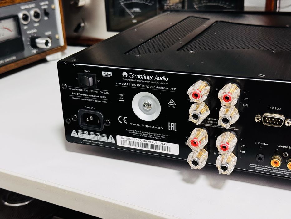 Amplificator class XD CAMBRIDGE Audio AZUR 851A,NOU, 120W 8 ohmi, XLR