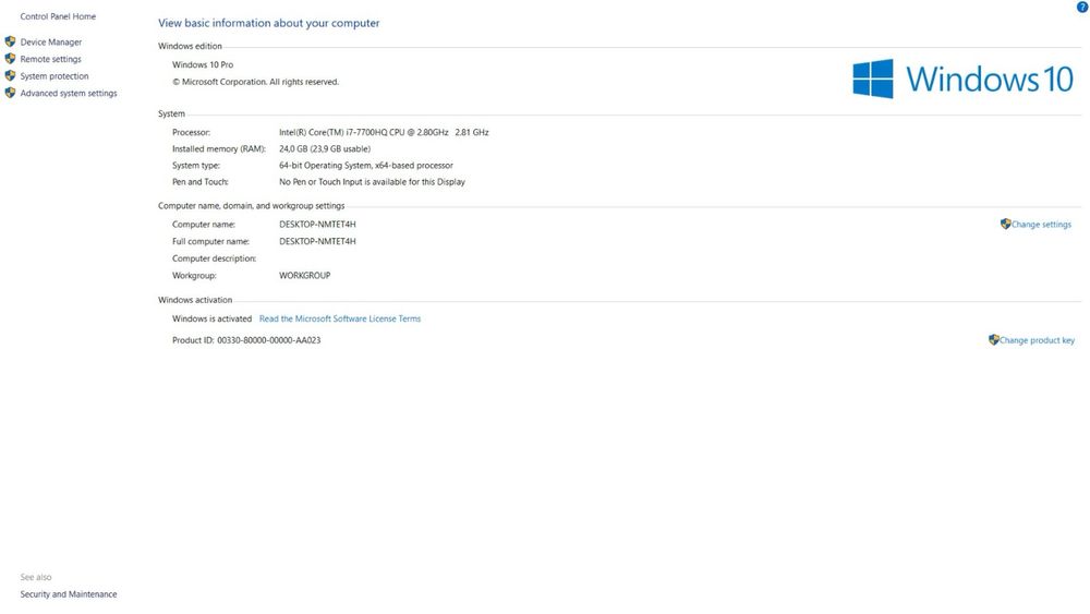 Laptop Asus ROG GL553V