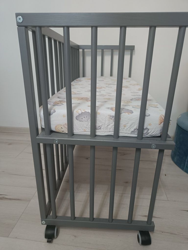 Patut co-sleeping Piccolino Grafit Klups .