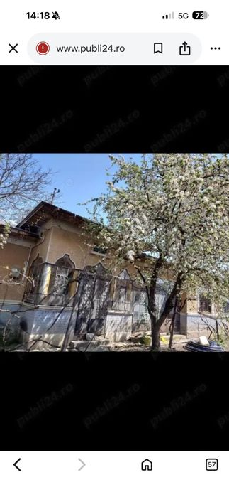 Casa cu terenuri de 1500 m² / 1500m² total 3000m²