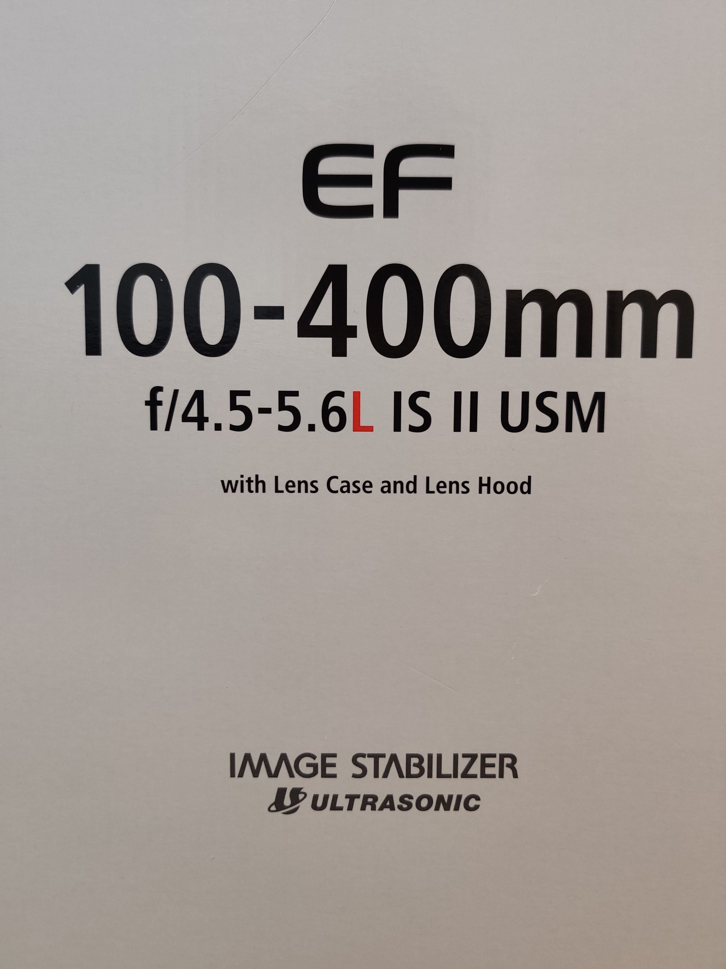 Obiectiv Canon EF 100-400mm f/4.5-5.6L IS II USM