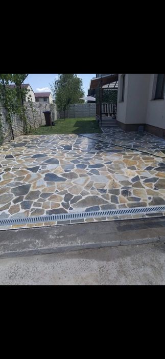 Pavaj din piatra naturala oferim și garanție