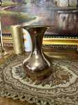 A104 Vaza de alama superba 313gr 15h 10d decoratiune