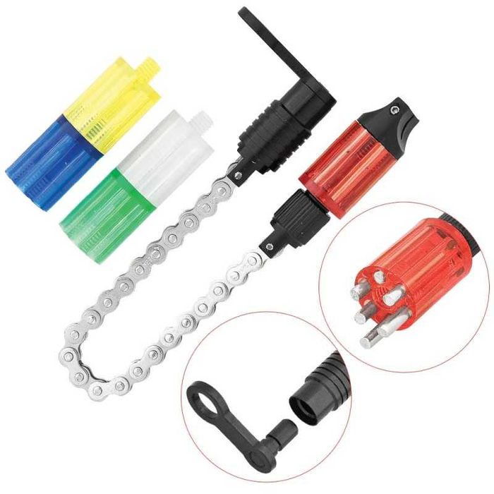 Set 4 Hangere (Swingere) cu lanț din oțel Baracuda SW17A cu conector