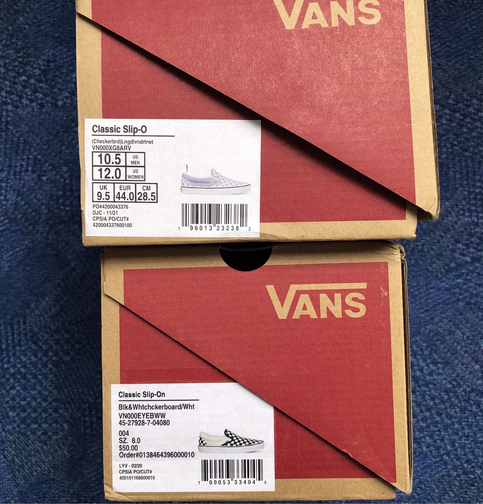 НОВИ Vans Classic Slip-On ОРИГИНАЛНИ кецове - 37 и 42