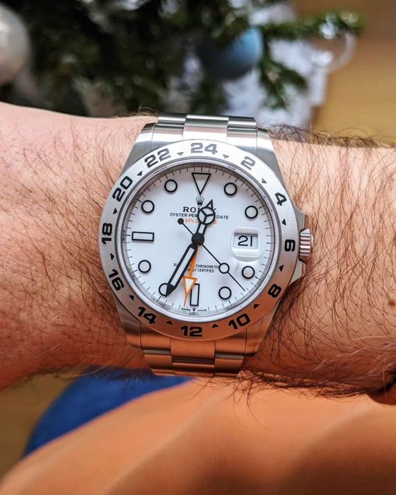 Rolex Explorer ll white dial 42,mm