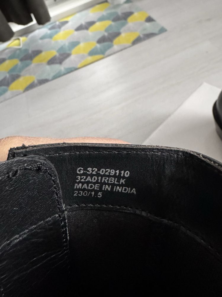 Боти Topshop естествена кожа