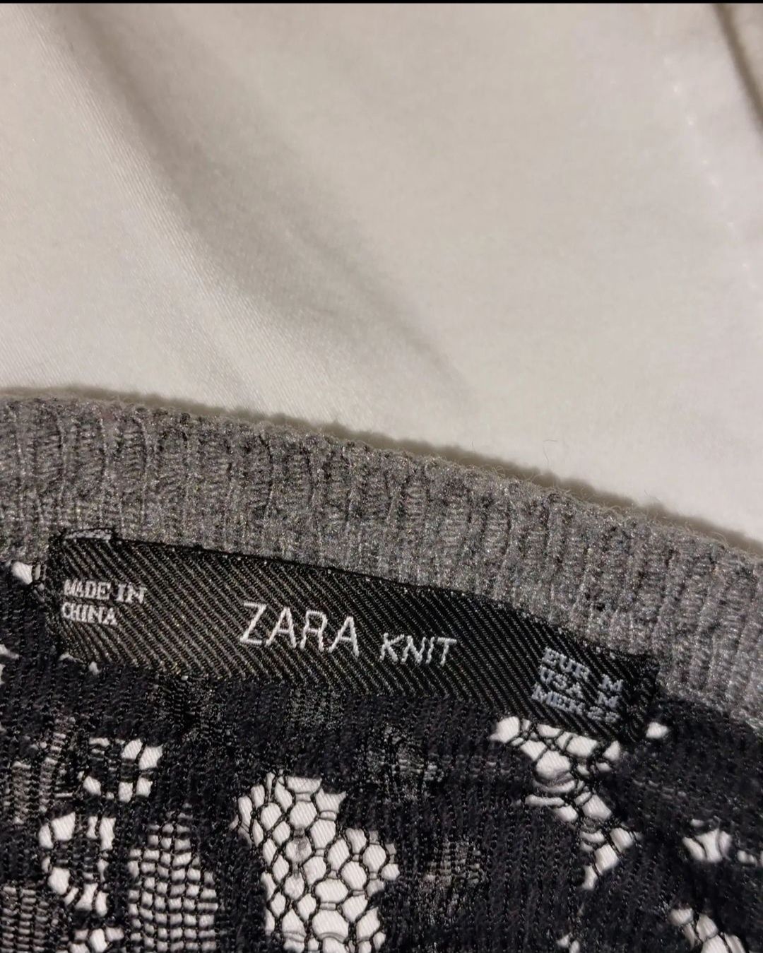 Pulover subtire Zara Knit