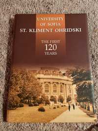 Книга-СУ “Св.Климент Охридски”- Първите 120 г.-на английски език