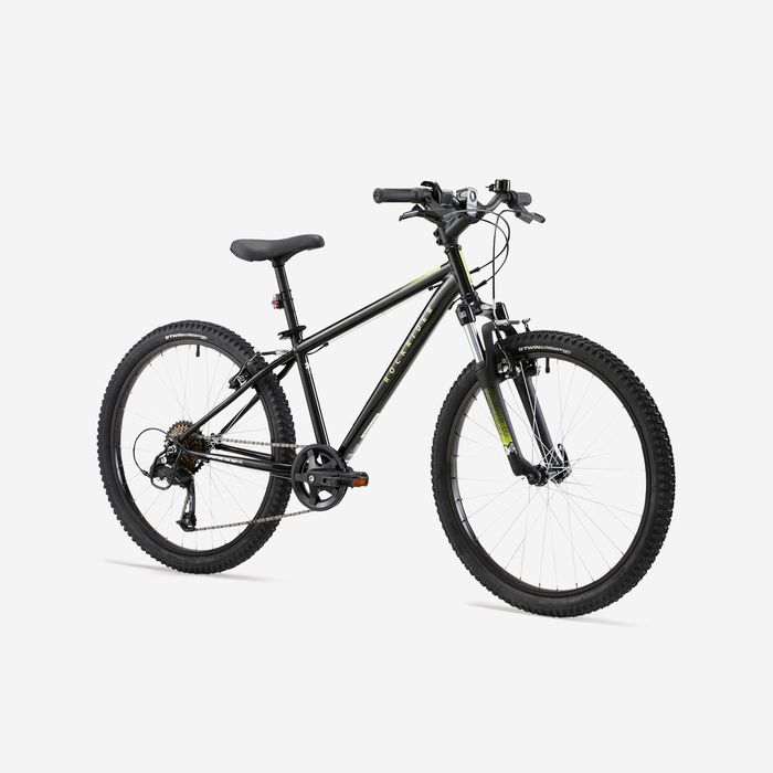 Bicicletă Mtb Expl 500 24" negru copii - produs resigilat Decathlon