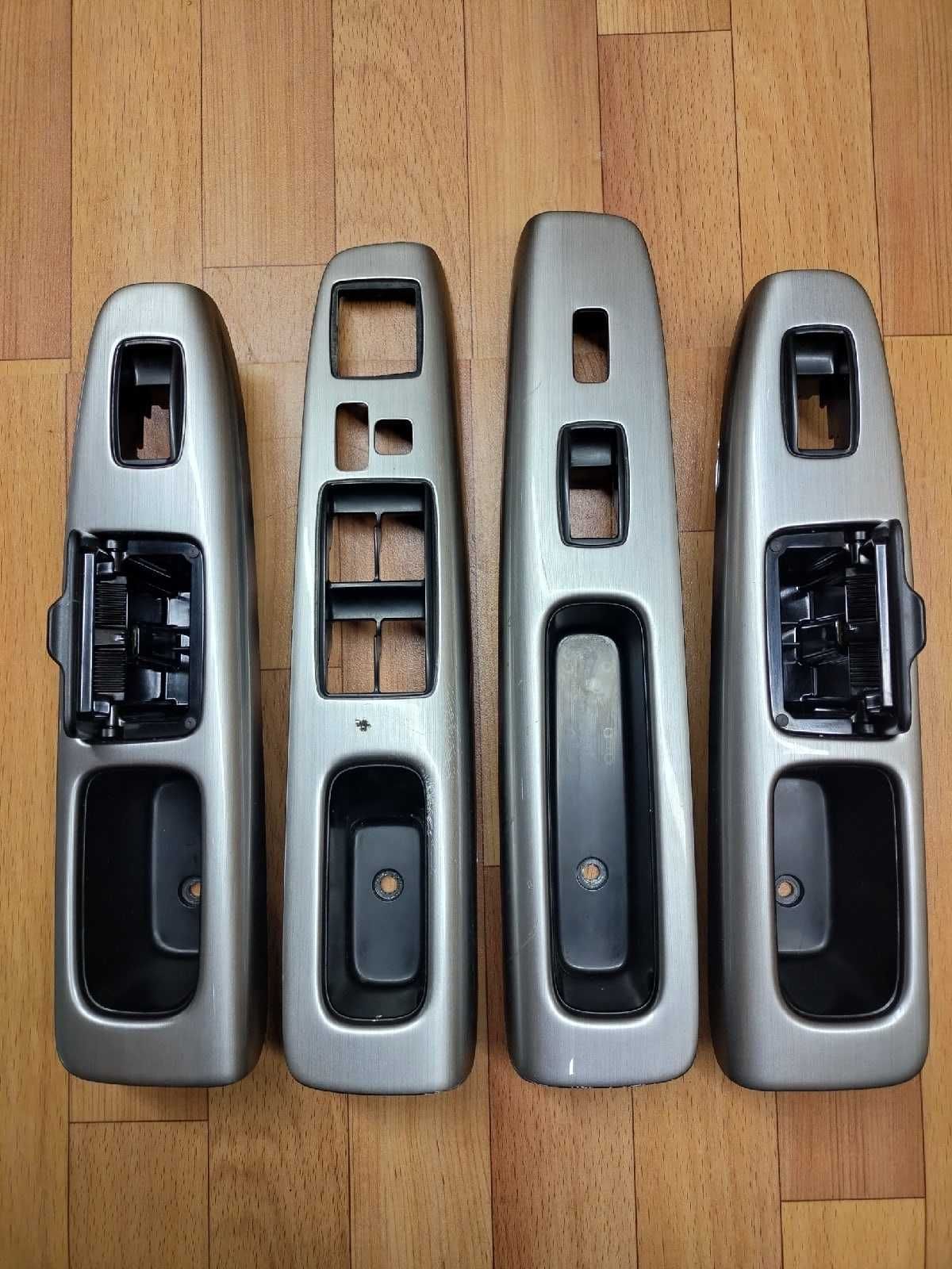 Продам Накладка кнопки серебро и чёрный цвет Toyota Camry 30 / 35