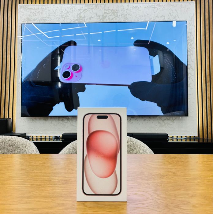 Нов iPhone 15 128GB Pink Гаранция