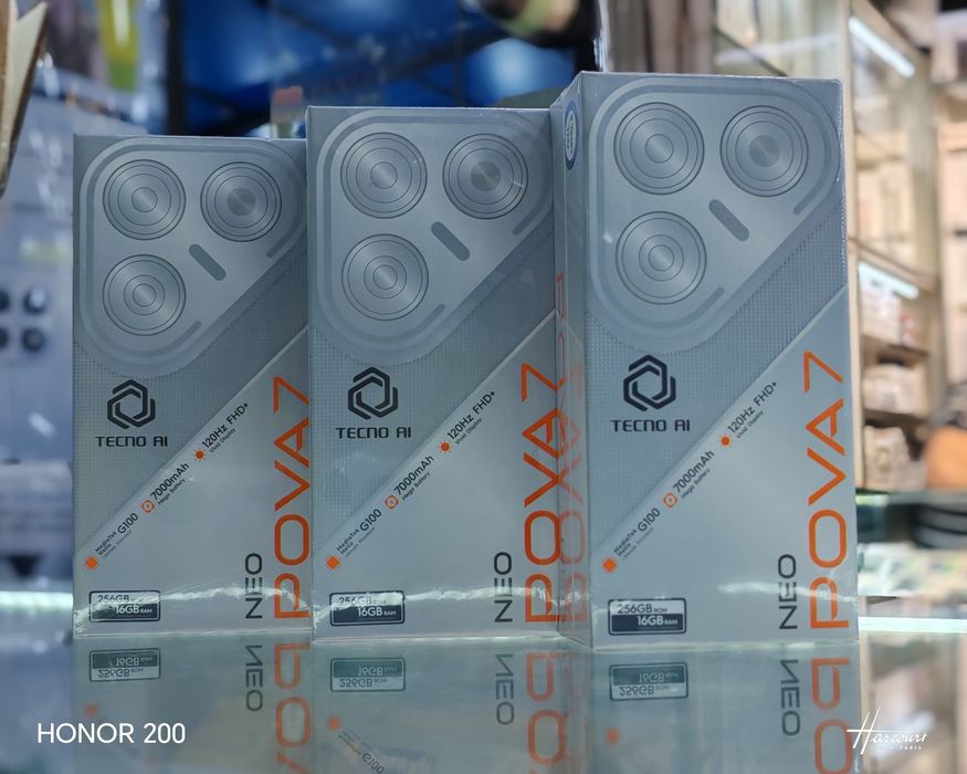 Tecno Pova 7 Neo 7.000 батарея