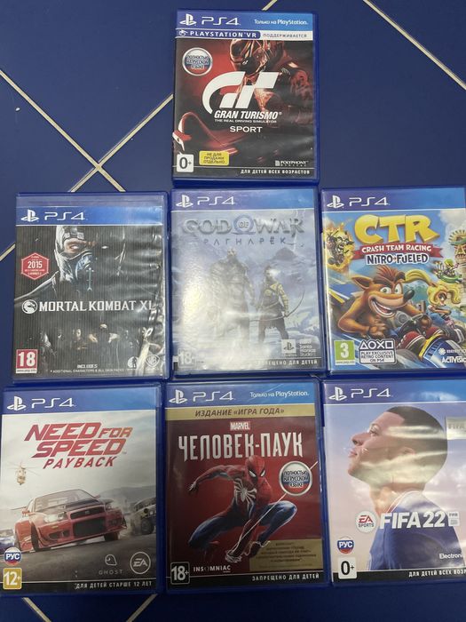 Диски пс 4 все подробности минусы и плюсы в описании