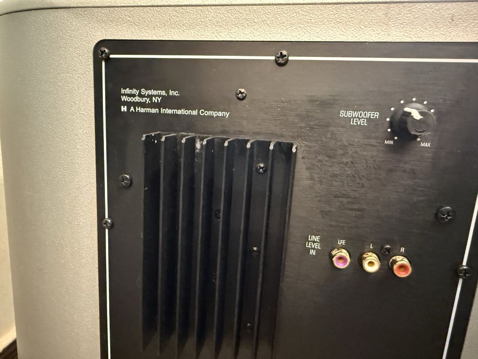 Infinity SUB-500 8” Subwoofer