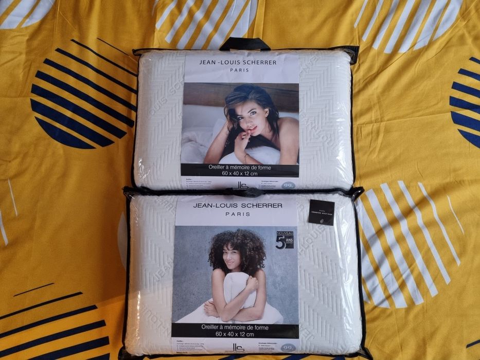 Pernă cu memorie designer J.L.Scherrer
