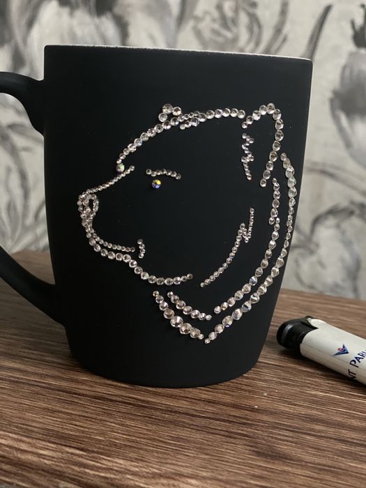 Кружки со стразами , отличный подарок на праздник, день рождение