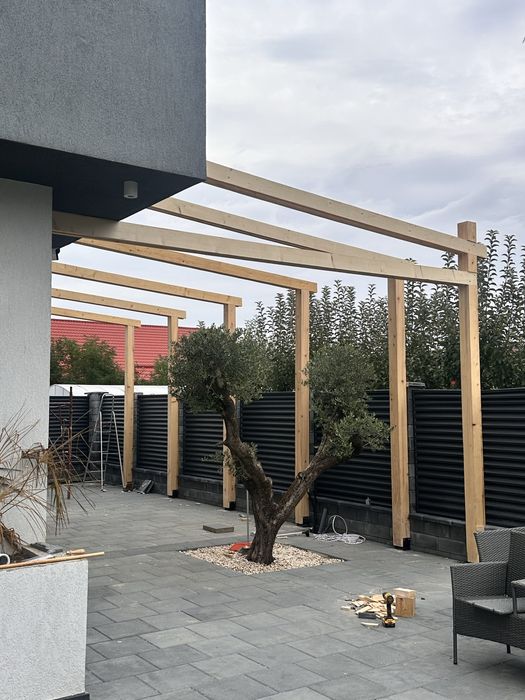 Terase, pergole si foisoare din lemn