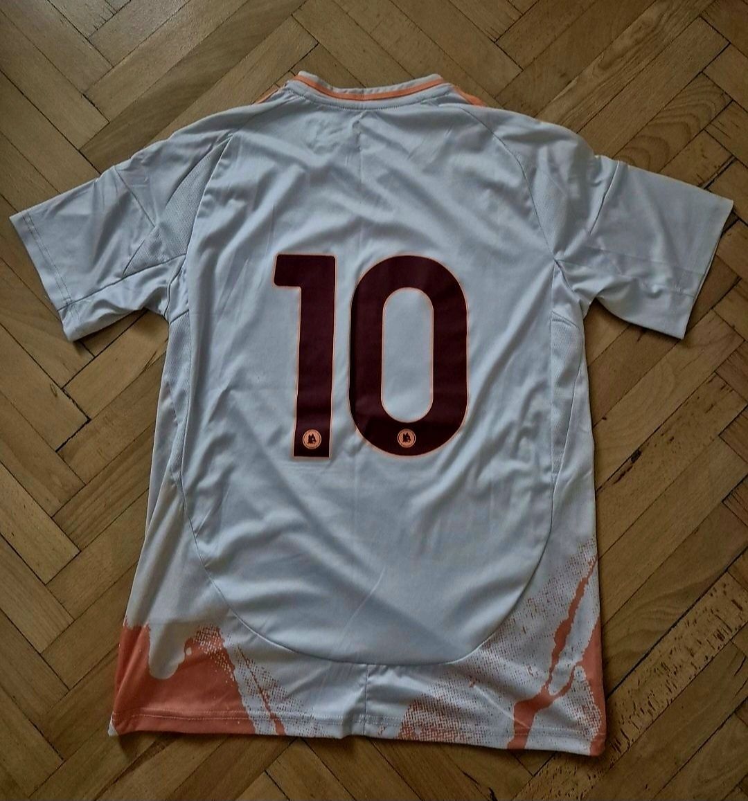 НАМАЛЕНИЕ! Оригинална футболна фланелка тениска AS Roma - Размер Л