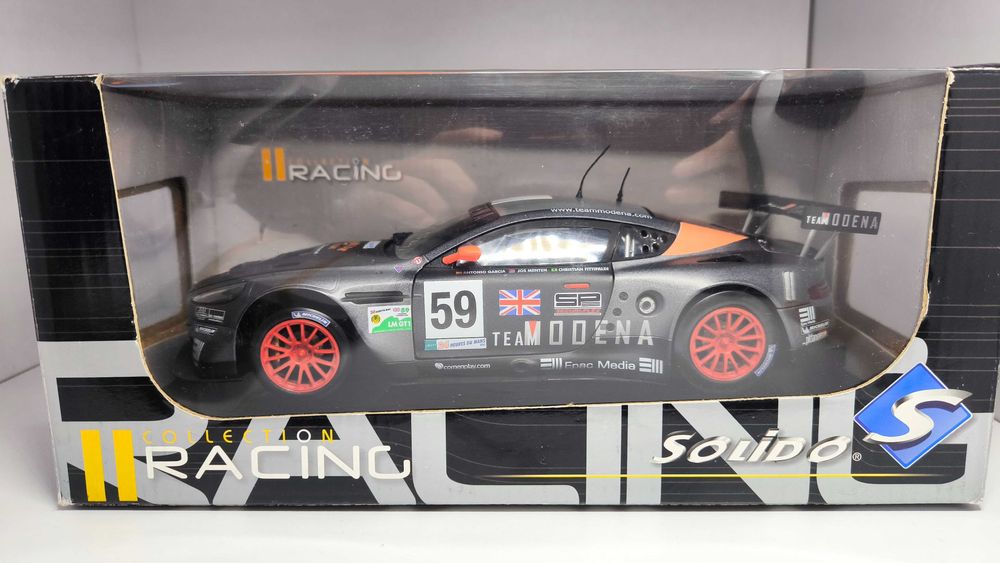 Macheta 1:18 - Aston Martin DBR9 24h Le Mans N°59 2009 – 1/18 Solido