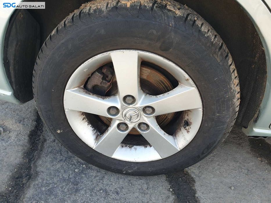 Set 4 Jante Roti Aliaj cu Anvelope Cauciucuri Iarna DOT 2021 195 65 15 R16 Mazda CX7 2007 - 2012 [C3458]