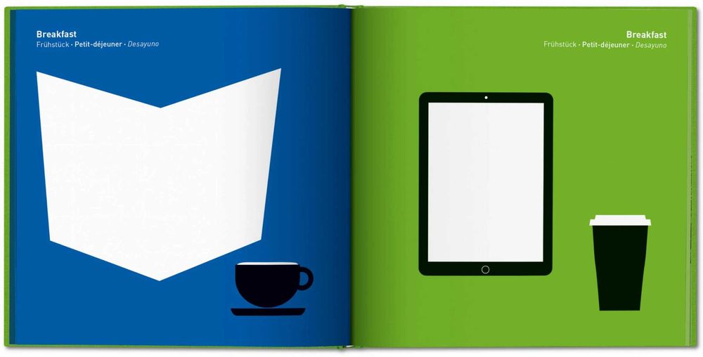 Today meets Yesterday o carte mica grafica cadou ideal Taschen