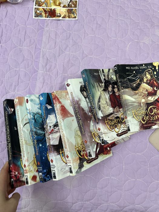 Благословение небожителей, книги и артбук все за 10000 тг