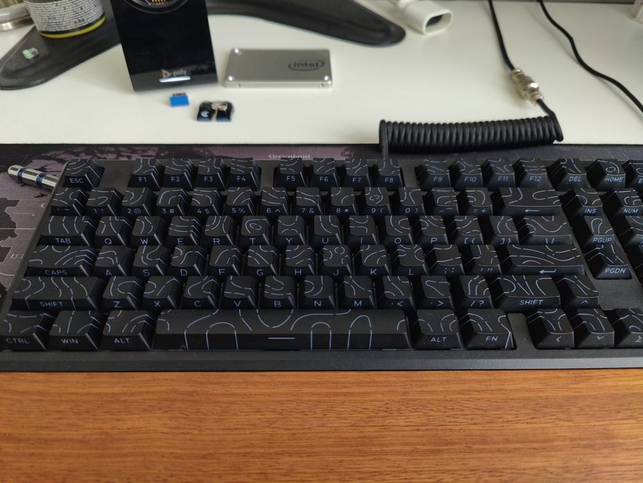 Set keycaps shinethrough tastatură mecanică