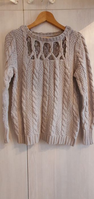 Кофта , из США,  синяя блеск бу. Турция.Серая турция .