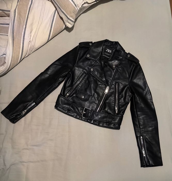 Кожено Яке Zara размер ХS