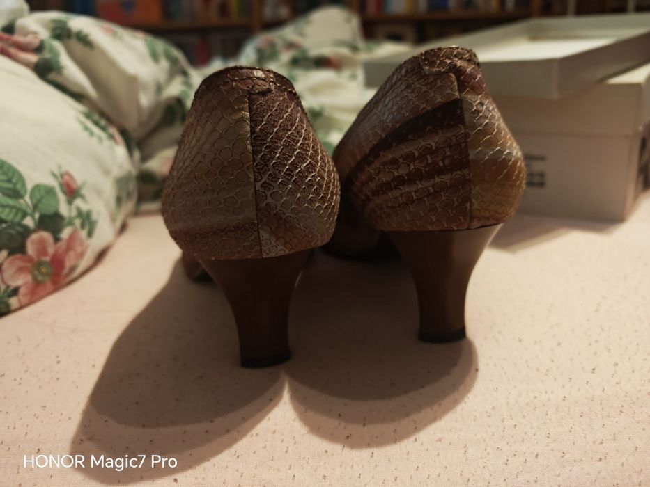 Pantofi dama din piele naturala