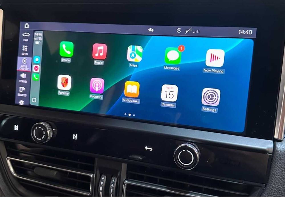 PORSCHE VIM CarPlay цял екран Android Auto Порше Panamera Full 2025map