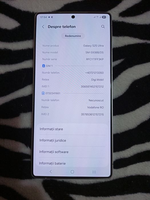 Samsung Galaxy S25 Ultra 12 GB/512 GB RAM