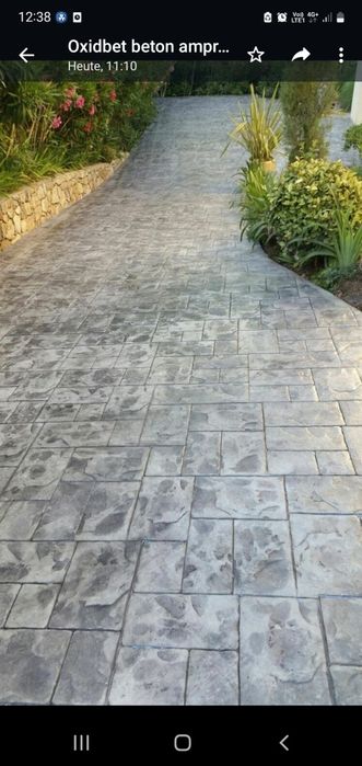 Beton amprentat calitatea cea mai buna