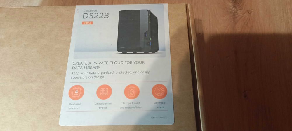 NAS/server Synology DS 223 NOU
