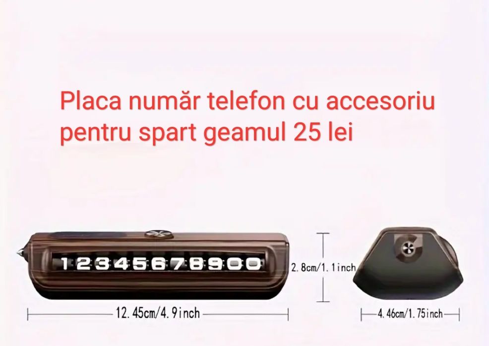 Vând ACCESORII DACIA detalii in poze