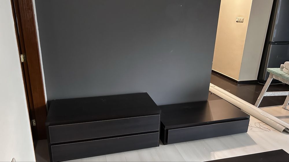 Комплект тв шкаф ,масичка,,шкаф за стена и полица