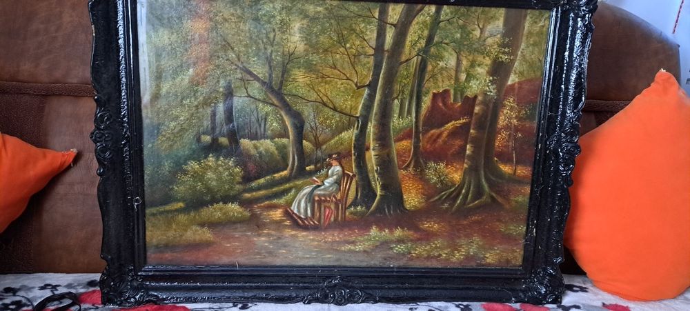 Tablou vechi pictura pe panza