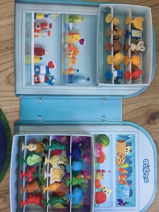 Стикита на LiDl пълен комплект всички Хладилник stikeez Футболистите