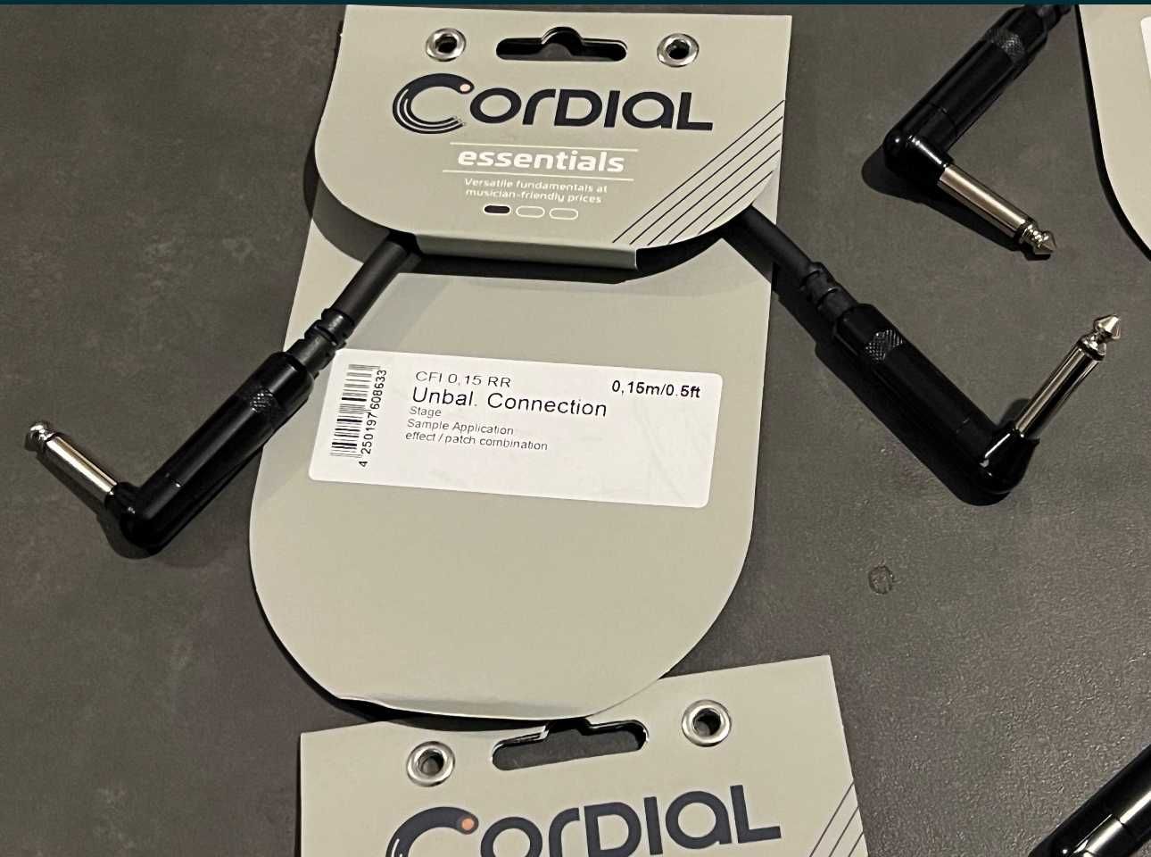 cablu Cordial CFI 0,15 RR | 15 cm | patch efect chitara