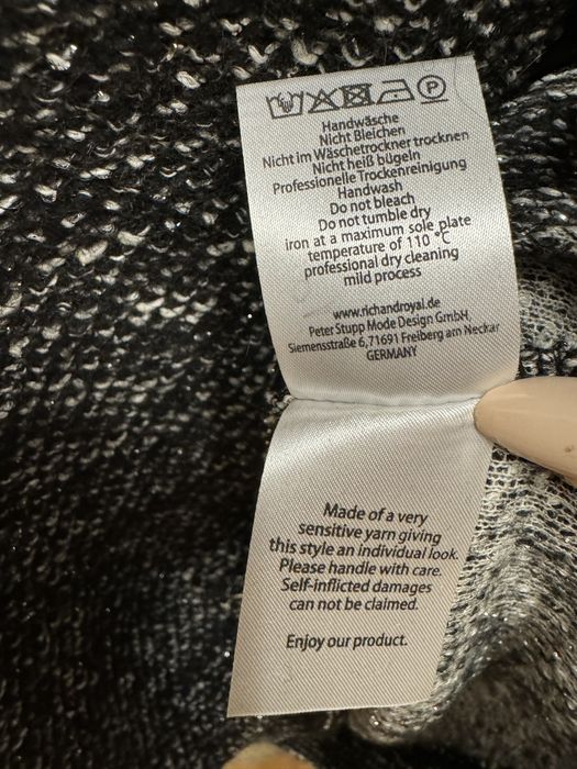 Pulover cu lână și alpaca Rch&Royal, mărime S.