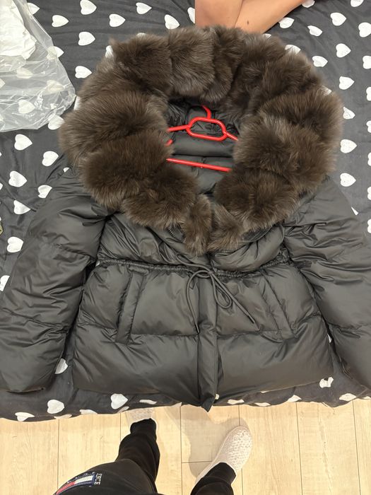 Vand geaca cu blana naturala