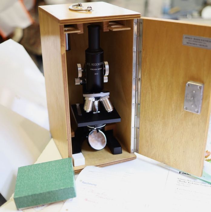 Microscop laborator Joseph Rodenstock Made in Germany