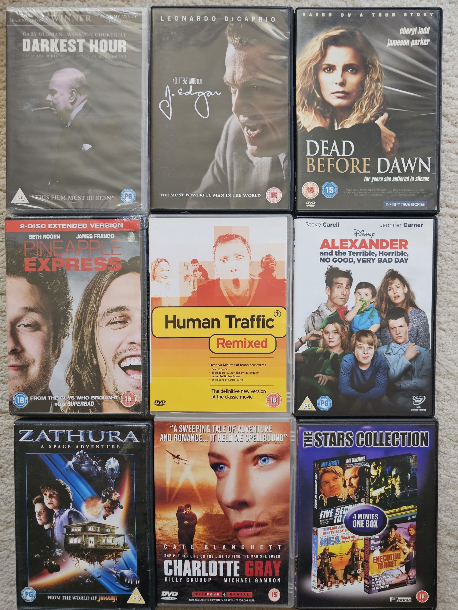 Оригинални DVD от лична колекция на Английски език