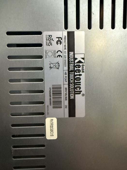 Monitor industrial touch solution rezistent la apa