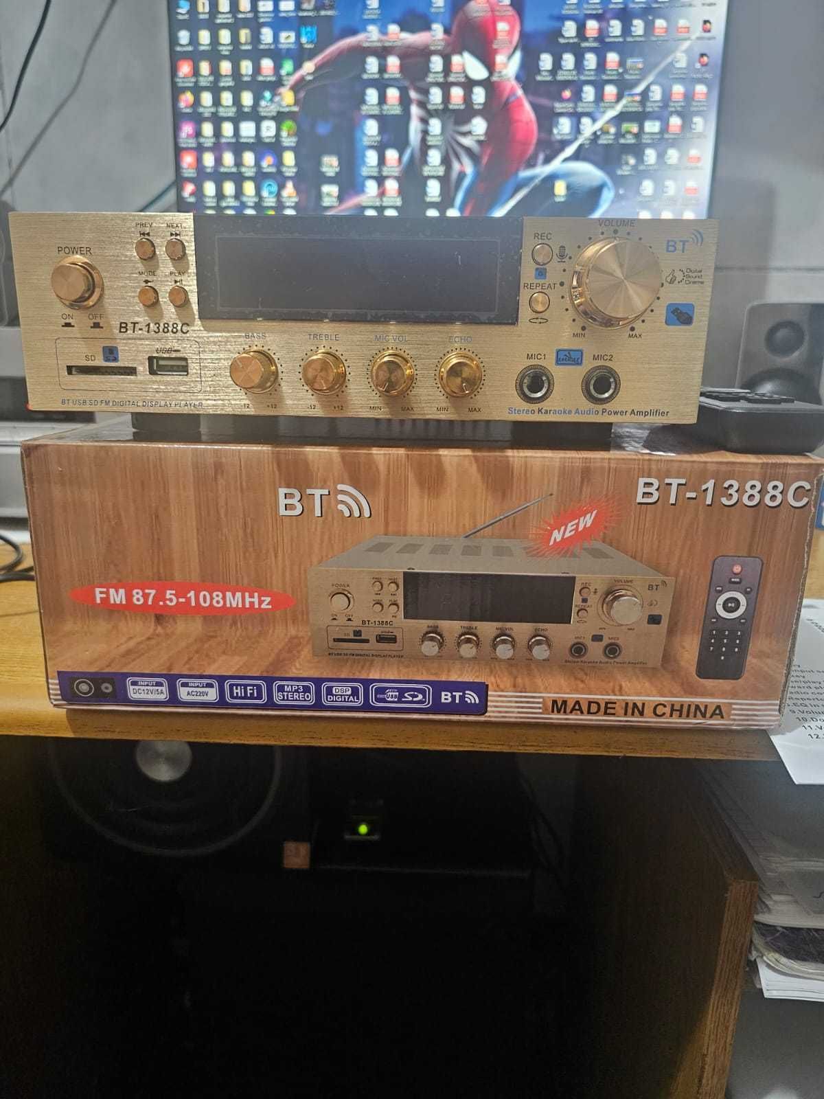 Amplificator Fosi Audio BT1388C – Bluetooth + RCA – stare impecabilă