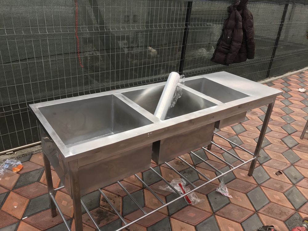 Raft inox din bare rotative